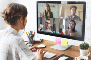 A professional remote executive assistant managing emails and calendar to increase business productivity.